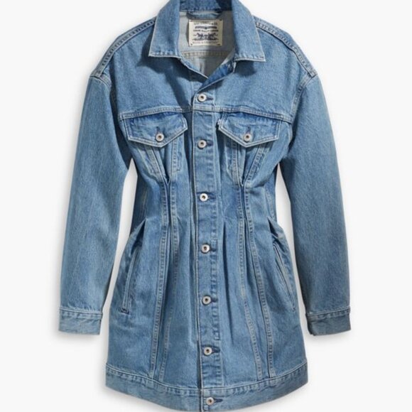 Levi's Made & Crafted long jacket/dress M - Picture 5 of 5